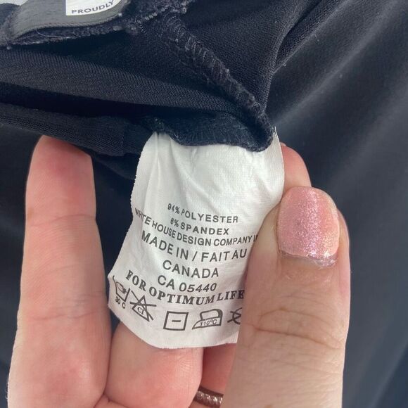 Sympli Women's Black High-Rise Classic Leggings Size 4 - Picture 4 of 6